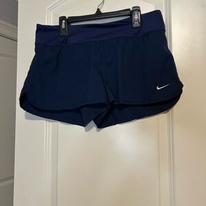 Nike Women's Deep Blue Athletic Shorts